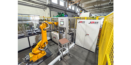 水泵葉輪全自動(dòng)平衡機(jī)配機(jī)械手